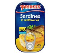 Princes Sardines in Sunflower Oil (120g) - Pack of 6