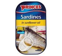 Princes Sardines In Sunflower Oil ( 120g x 12 x 1 )