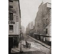 Princes Street seen from King Street Glasgow Scotland in the 1870's. Photograph from The Old Closes and Streets of Glasgow by Scottish photographer Thomas Annan 1829-1887. Poster Print by Ken Welsh