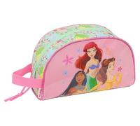 PRINCESAS DISNEY BLOOM - Large Children's Toiletry Bag, Children's Toiletry Bag, Adaptable to Trolley, Ideal for Children from 5 to 14 Years, Comfortable and Versatile, Quality and Resistance, 26 x 16