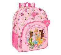 PRINCESAS DISNEY - Children's School Backpack, Children's Backpack, Adaptable to Trolley, Ideal for Children of School Age, Comfortable and Versatile, Quality and Resistance, 33 x 14 x 42 cm