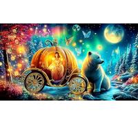 princess 1000 Pieces Jigsaw Puzzles for Adults Challenging Game Jigsaw Puzzle Home Decoration for Adults and Kids Age 12 Years Up 38x26cm/1000pcs