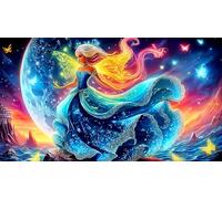 princess 1000 Pieces Jigsaw Puzzles for Adults Educational Games Jigsaw Puzzle Home Decoration for Adults and Kids Age 12 Years Up 38x52cm/1000pcs