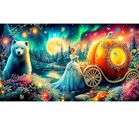 princess 1000 Pieces Jigsaw Puzzles for Adults Educational Games Jigsaw Puzzle Home Decoration for Adults and Kids Age 12 Years Up 38x52cm/1000pcs