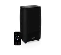 Princess 12L Smart Dehumidifier Matt Black, Great For Removing Damp, Mould And Moisture, Laundry Drying Mode