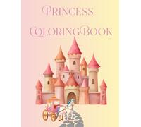 Princess - 25 Page Coloring Book for Kids
