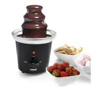 Princess 292994 Chocolate Fountain Black with Steel Rim