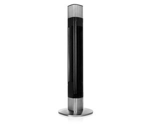Princess 350000 Smart Tower Cooling Fan - Black/Silver