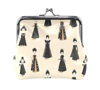 Princess Action Figures Print Fashion PU Leather Small Coin Purse Waterproof Makeup Bag Change Purse for Women Boys Girls bolsas para monedas de