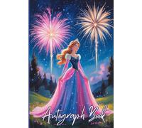 Princess Autograph Book for Girls Hard Cover: Portable Hardcover Notepad for Signatures and Photos/Pictures of Characters at Theme Parks and on Cruise ... Blank 6 x 9 Pad with Hardback for Kids.