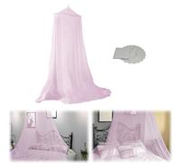 Princess Bed Canopy for Girls with Hook：Canopy Over Bed for Girls Room