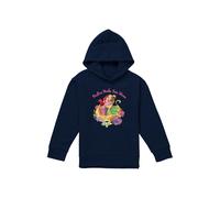 Princess Besties Shine With Ariel, Rapunzel, Tiana Youth Kids Pull-Over Hoodie, Navy Disney Navy 7-8 Years