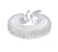PRINCESS BRIDE Aristocratic Renaissance Elizabethan Ruff Collar Neck Ruffle Lace Splicing Noble Decorative Collar(White)