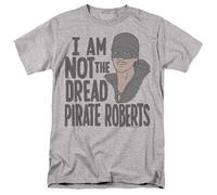 Princess Bride Dread Pirate Roberts Unisex T Shirt, Athletic Heather, Large