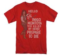 Princess Bride Hello My Name is Unisex T Shirt, Red, M