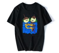 Princess-Bubblegum-Rock-Shirt-Gift-Tshirt-Finn-and-Jake-Tshirt-Mens-Funny-Marceline Black