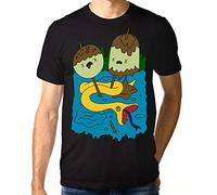 Princess Bubblegum Rock T-Shirt, Adventure Time Men's Women's Tee Black