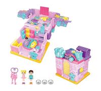 Princess Castle Doll House - Light Dancing Playset, Musical Pretend Building Toy, Fantasy Palace Design | Dream Play Home For Kids Age Three Plus Imaginative Entertainment