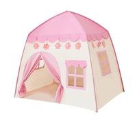Princess Castle Kids Play Tent Large Fairy Playhouse 51.18x39.37x51.18 Inch Teepee Tent For Children Birthday Gift for Girls up Play Girls Birthday Gift Teepee for Kids