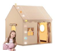 Princess Castle Tent: Indoor Playhouse for Large Hideaway | Breathable Fabric Folding Pavilion for Bedroom, Games Room, Reading Nook, Camping Gift,