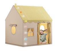 Princess Castle Tent - Indoor Playhouse, Large Hiding | Breathable Fabric Folding Pavilion for Playroom Bedroom Reading Corner