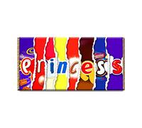 Princess Chocolate Bar Wrapper Novelty Gift Present For Birthday Christmas #58 (without chocolate)