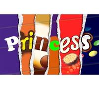 Princess Chocolate Novelty Wrappers Insults Joke Secret Santa Love Gift Present Rude Funny (chocolate bar NOT included)
