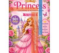 Princess Coloring and Activity Book