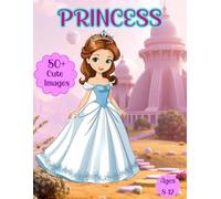 Princess Coloring Book for Kids 8-12: Fun, Cute, and Magical to Color Activity for Girls Ages 8+
