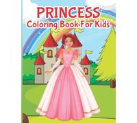 Princess Coloring Book - Volume 3: Awesome Children Coloring Book is a Fun Way to introduce The Children to Your Young Learner