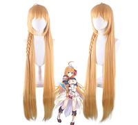 Princess Connect! Re:Dive Pecorine Long Wig Cosplay Costume Heat Resistant Synthetic Hair Pecoriinu Women Cosplay Wigs PL-746