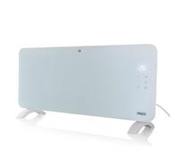 Princess connected electric heater - Convection heating - Manual, app or voice control - Free app - Glass panel - 2000 W - White - 348201