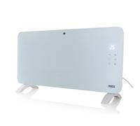 Princess Smart 1500W Glass Panel Heater - White