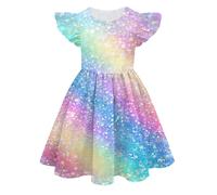 Princess Costume Girls Party Dress Print Wedding Dress Fancy Dress Folk Festival Tulle Dress Wedding Dress Tulle Party Evening Dress Cocktail Dress Summer Children's Costumes Glitter Dress Beach Dress