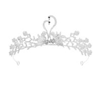 Princess Crown Headband Headpiece Princess Rhinestone Headband Swan Crown Headdress Wedding Bride Crown s and Crowns Birthday Headband for Women