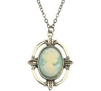 PRINCESS CUTENESS STORE Katherine Pierce Vampire Victorian Cameo Pendant Necklace
