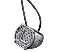 PRINCESS CUTENESS STORE Mortal Instruments Morgenstern L Letter Shadowhunter Herondale Family Ring Black Cord Necklace