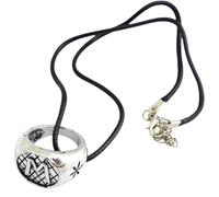 PRINCESS CUTENESS STORE Mortal Instruments Morgenstern Shadowhunter Family Ring Black Cord Necklace