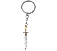 PRINCESS CUTENESS STORE Percy Jackson Riptide Sword Keychain Camp Half Blood Annabeth Clip Charm, Silver, S
