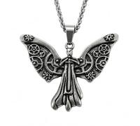 PRINCESS CUTENESS STORE The Mortal Instruments Tessa’s Clockwork Angel Infernal Devices Silver-Tone Necklace