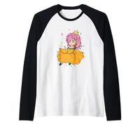 Princess Dances and is Happy Raglan Baseball Tee