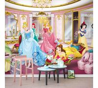 Princess decor Wallpaper 368x254cm Disney colorful girly bedroom Wall Mural