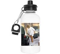 Princess Diana Reusable White Aluminum Water Bottle Reusable White Water Bottle