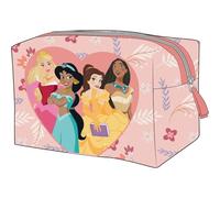 Princess Disney Travel Toiletry Bag | Portable Makeup Case and Hygiene Accessories with Princess Design