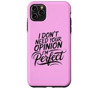 Princess Diva Self Love Motivational I'm Perfect Antisocial Case for iPhone 11 Pro Max