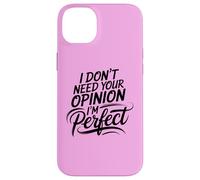 Princess Diva Self Love Motivational I'm Perfect Antisocial Case for iPhone 14 Plus