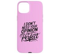 Princess Diva Self Love Motivational I'm Perfect Antisocial Case for iPhone 15 Plus