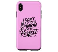Princess Diva Self Love Motivational I'm Perfect Antisocial Case for iPhone XS Max
