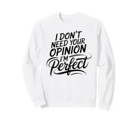 Princess Diva Self Love Motivational I'm Perfect Antisocial Sweatshirt