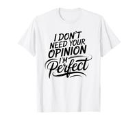 Princess Diva Self Love Motivational I'm Perfect Antisocial T-Shirt